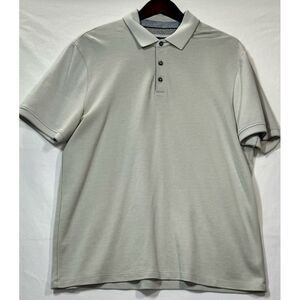 English Laundry Mens Polo‎ Shirt Gray Short Sleeve Sz XL